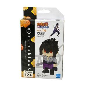 Nanoblock Naruto Shippuden Sasuke Uchiha NBCC-135 Building Kit For Ages 12+